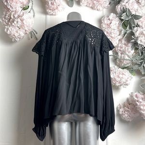 Zara women’s black blouse size XL